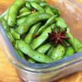 kurozata's cooksnap of when they made 台湾居酒屋定番おつまみ 黒胡椒ピリ辛枝豆.