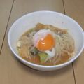 きらり流れ星's cooksnap of when they made 白滝キムチラーメン.