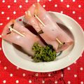 クックみゅーみゅー's cooksnap of when they made 紫玉ねぎのマリネの大葉ロースハム巻き.