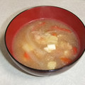 きらり流れ星's cooksnap of when they made 冷蔵庫の整理！残り野菜で豚汁(^^♪.