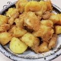 ティグス's cooksnap of when they made 鶏もも肉と新ジャガの甘味噌炒め.