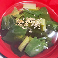 なーなちゃん's cooksnap of when they made 小松菜とワカメの和風スープ.