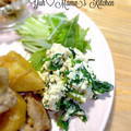 YUH♡ママ's cooksnap of when they made 簡単おかず:ほうれん草の白和え.