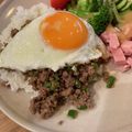 なつみみずく's cooksnap of when they made 簡単！激ウマ！豚ひき肉ピーマンそぼろ丼♪.
