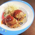 sayacarta's cooksnap of when they made クリーミー里芋入り✧ハンバーグ.