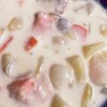 ちゃぎー's cooksnap of when they made 鮭とじゃがいものクリーム煮.