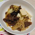 バナナ22's cooksnap of when they made ★お肉が美味しい♡すき焼き風 肉豆腐.