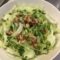ひまわり６号's cooksnap of when they made 【豆苗】ガーリック・オイルのサラダ.