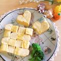 Newチヨコっと♪'s cooksnap of when they made お弁当に♪ハートの卵焼き♪.