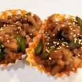 Halcandy51's cooksnap of when they made 10分で！豚こまとインゲンの照り焼き♪.