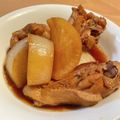 ﾏﾅｽﾞｷｯﾁﾝ's cooksnap of when they made 手羽元と大根のこっくり煮.