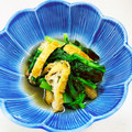 あっこ姉's cooksnap of when they made 大根菜とぽってり薄揚げの炊いたん★.