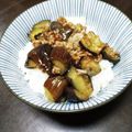 ムククック's cooksnap of when they made 万能！　なすとひき肉ピリ辛炒め！.