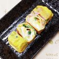 ネコかえる's cooksnap of when they made ニラ入り☆卵焼き.