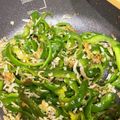 クック3EIMHR☆'s cooksnap of when they made ごはんに合う！ピーマンのしらすおかか炒め.