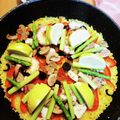LindaK's cooksnap of when they made フライパンで簡単☆俺のパエリア.