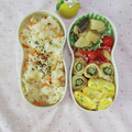 みかかめ's cooksnap of when they made オクラと梅かつおのお揚げ巻き焼き.