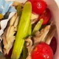 riohei's cooksnap of when they made 舞茸とアスパラのサラダマリネ.