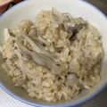 クック5NOFPV☆'s cooksnap of when they made 玄米・もち麦で♪舞茸と生姜の炊き込みご飯.