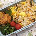 ハッピーまるしぇ's cooksnap of when they made 〖ヘルシー♪鮭炒飯〗.