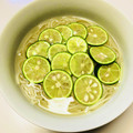 azbjbn's cooksnap of when they made ＊今が旬☆すだちそうめん＊.