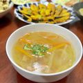 Superlittleboo's cooksnap of when they made セロリのコンソメスープ.