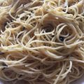 クック2H9MD0☆'s cooksnap of when they made 食べるラー油で手抜きなペペロンチーノ.