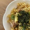 yu______ri's cooksnap of when they made 楽ウマ～☆豚バラと長ねぎの柚胡椒パスタ.