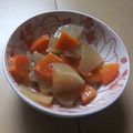 きらり流れ星's cooksnap of when they made 大根とにんじんのほっこり煮♡.
