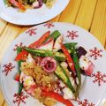 かわゆう1211's cooksnap of when they made タコとオクラとパプリカのポン酢マリネ.
