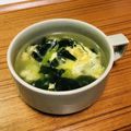 Asato★'s cooksnap of when they made わかめとたまごスープ　中華風.