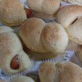 ムウママちゃん's cooksnap of when they made ＨＭで簡単♡ソーセージロールパン.