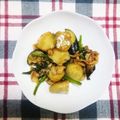 ヌラリン's cooksnap of when they made 里芋と牛肉と秋なすの生姜醤油炒め.