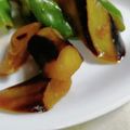 クックLWDB53☆'s cooksnap of when they made 茄子とピーマンの甘辛煮.