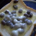 るらちゃん's cooksnap of when they made 簡単！美味しい♪早い！黒豆チーズパン.