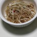 オリオバナ's cooksnap of when they made もやしは便利♪レンチンで青さ入り卵とじ.