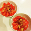 rybka's cooksnap of when they made 切るだけの簡単副菜♥和風トマトサラダ.