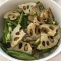 さおりん@料理特訓中's cooksnap of when they made 蓮根の梅ポン炒め～濃く旨さっぱり～.