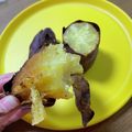 とんとんすととん's cooksnap of when they made アルミホイル無し！ねっとり焼き芋.