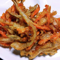 こずっぺ's cooksnap of when they made 菊池水田ごぼうと人参のかき揚げ.