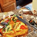 ダッフィーニーうに's cooksnap of when they made とろ卵ピザトースト.