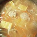 yunapi☆'s cooksnap of when they made 野菜たっぷり具沢山つみれ汁.