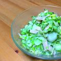 ちーまぐ's cooksnap of when they made デリ風♡セロリとハムの野菜サラダ。.