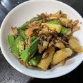ＭＩ−ＳＡＮ's cooksnap of when they made ヤングコーンとオクラと舞茸のバター醤油.