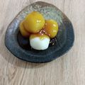 あゆはと's cooksnap of when they made 白玉粉で。やわらか♪みたらしだんご.