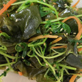 たべたべこ's cooksnap of when they made 豆苗とわかめのナムル風.