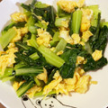 こはるママ♡'s cooksnap of when they made ふわふわ卵と青梗菜♡中華炒め.