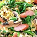 ゆすひと's cooksnap of when they made オッサンのロメインレタス中華炒め.