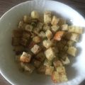 Yokchina's cooksnap of when they made レンジでクルトン！.