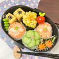 RIKOTORA's cooksnap of when they made えびの手まり寿司.